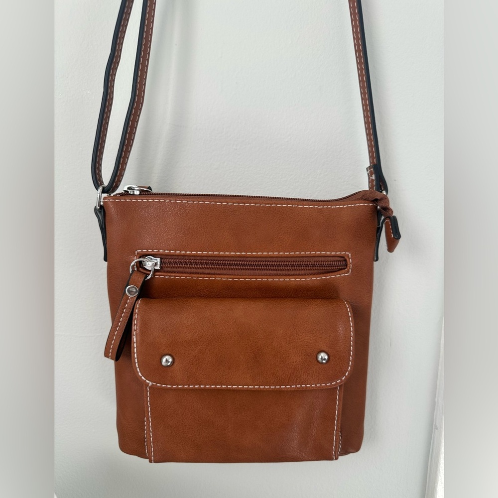 Kate and Alex Brown Crossbody Bag